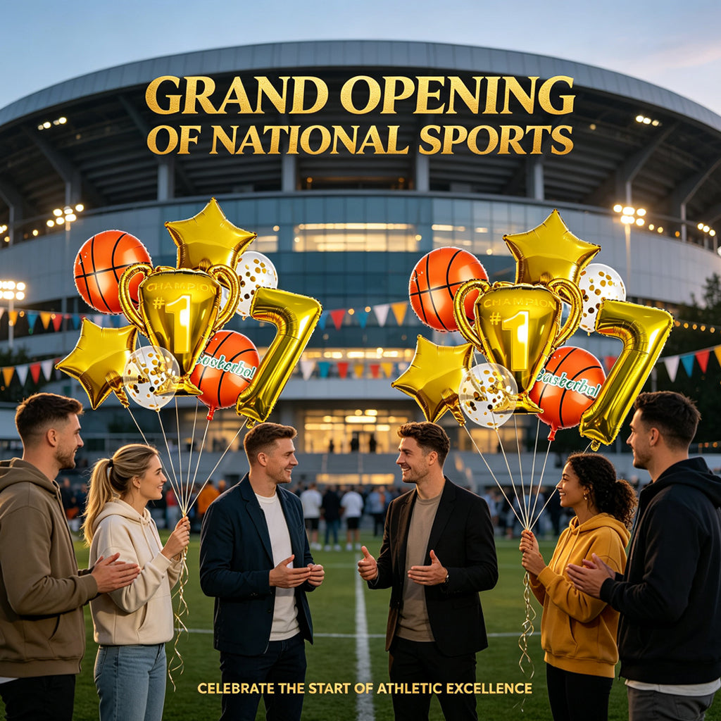 [Ready Stock] Football Theme Birthday Balloons Set World Cup Soccer Trophy Shoe Arch Garland Kids Boy Party Decoration Supplies