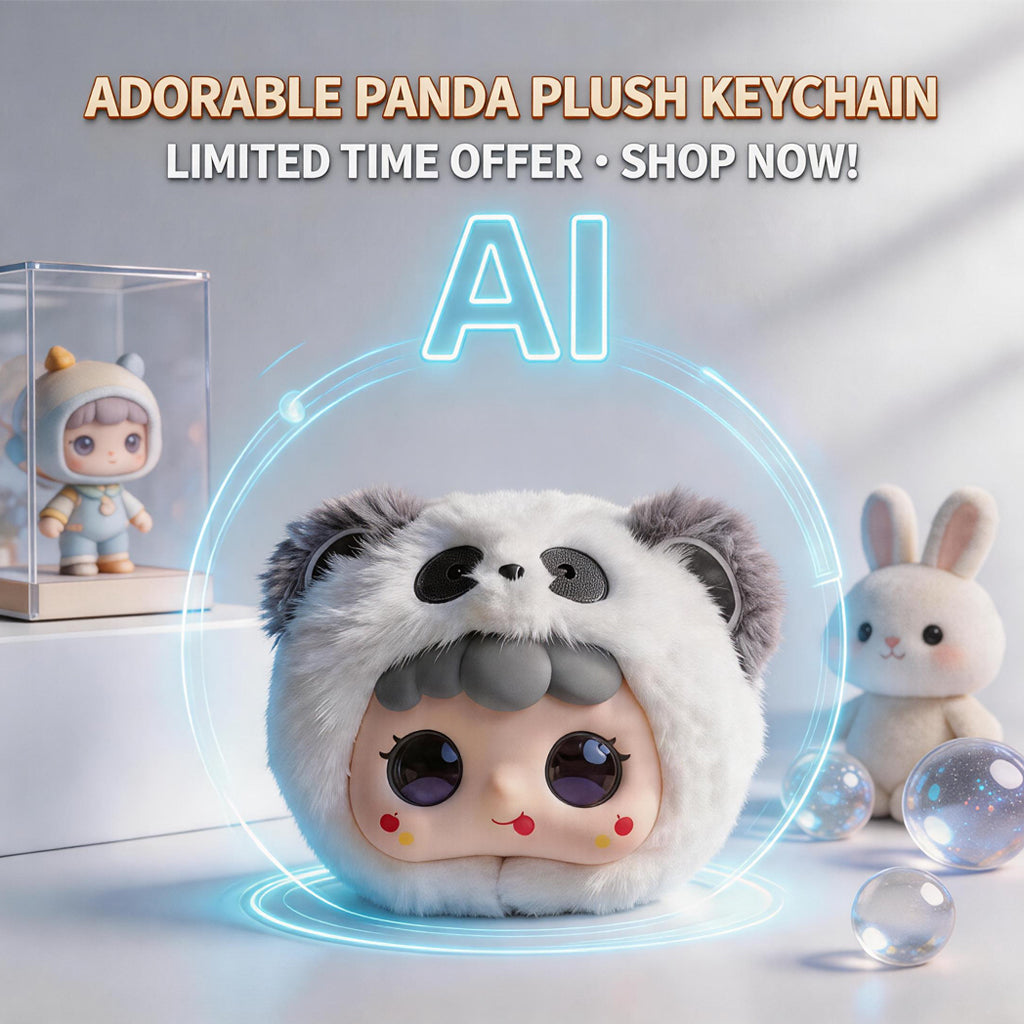[SG Ready Stock] AI Smart Interactive Plush Toy Companion | Ronoo LLM Voice Recognition Pet | Animated LED Eyes & App Control | 15cm Kids Gift