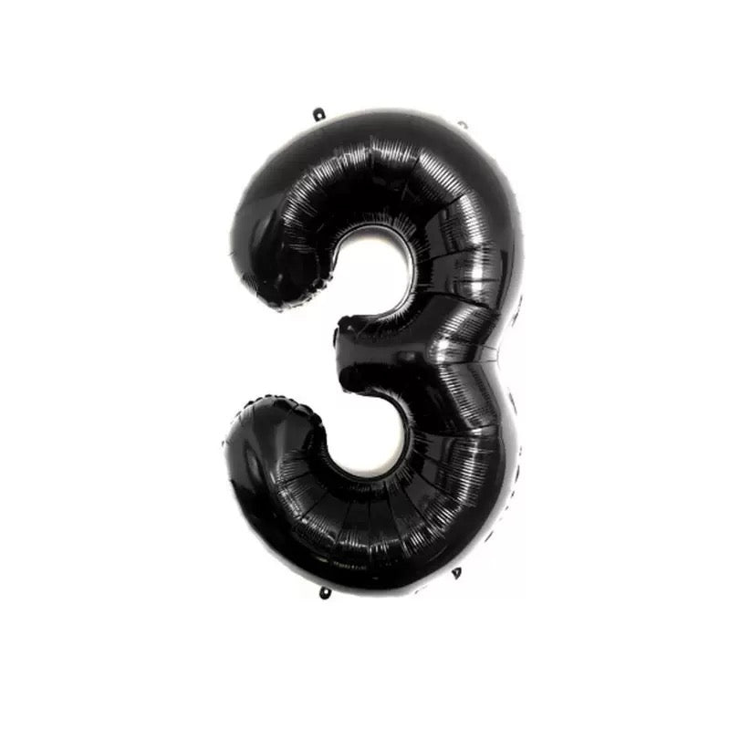1pc BlackNumber-3