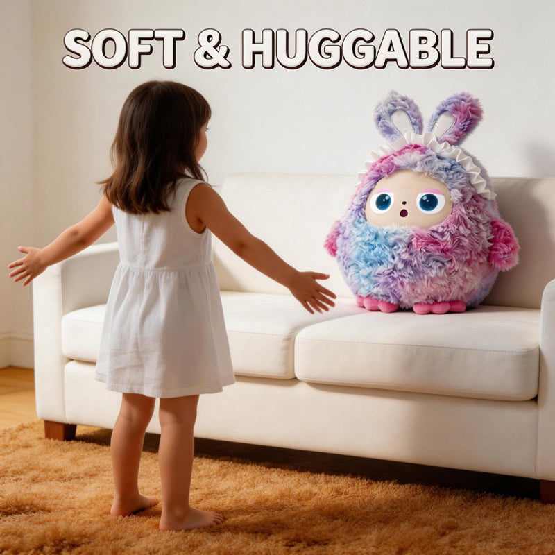 [SG Ready Stock] Ledoudoo AI Smart Interactive Plush Toy Kids Language Learning Multi-Language Educational Talking Companion Doll