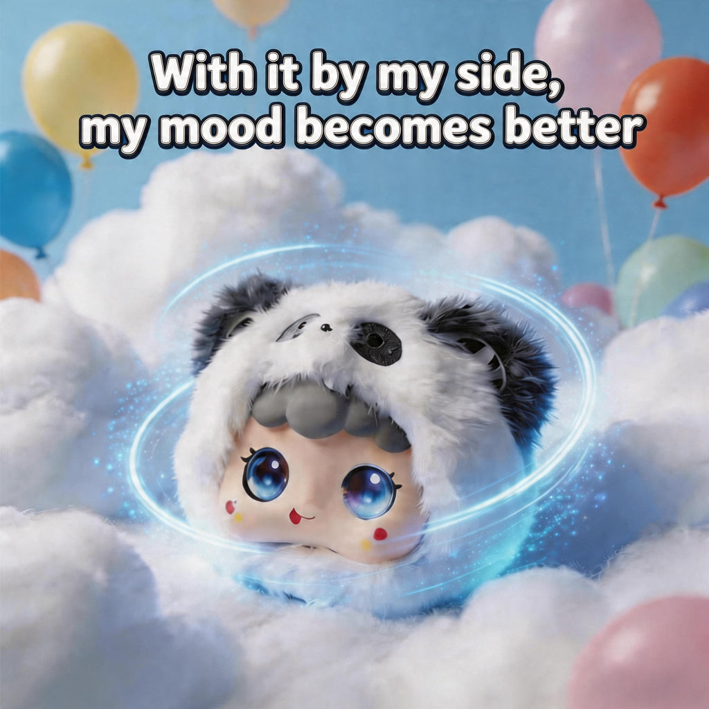 [SG Ready Stock] AI Smart Interactive Plush Toy Companion | Ronoo LLM Voice Recognition Pet | Animated LED Eyes & App Control | 15cm Kids Gift