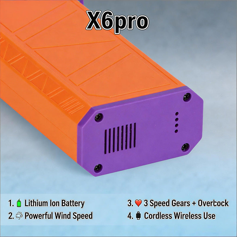 [SG Ready Stock] X6 Pro Turbo Fan Jet Dry Blower 150000RPM 2-in-1 Portable Vacuum Cleaner Brushless Motor Car PC Cleaning