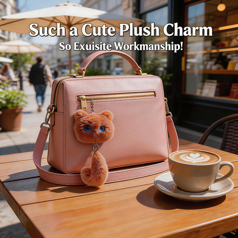 [SG Ready Stock] JUANJUAN AI Curious Cat Interactive Plush Toy WiFi Chat Touch Response 8 Expressions Office Desk Companion
