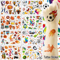 [SG Stock] Waterproof Sports Temporary Tattoos | 2026 World Cup Soccer & Basketball Fake Tattoo Stickers for Kids Party