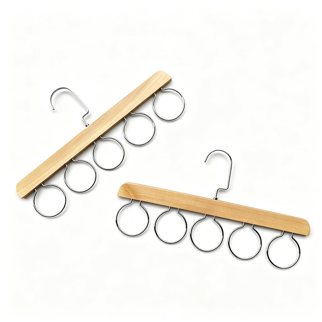 2pc Natural Wood