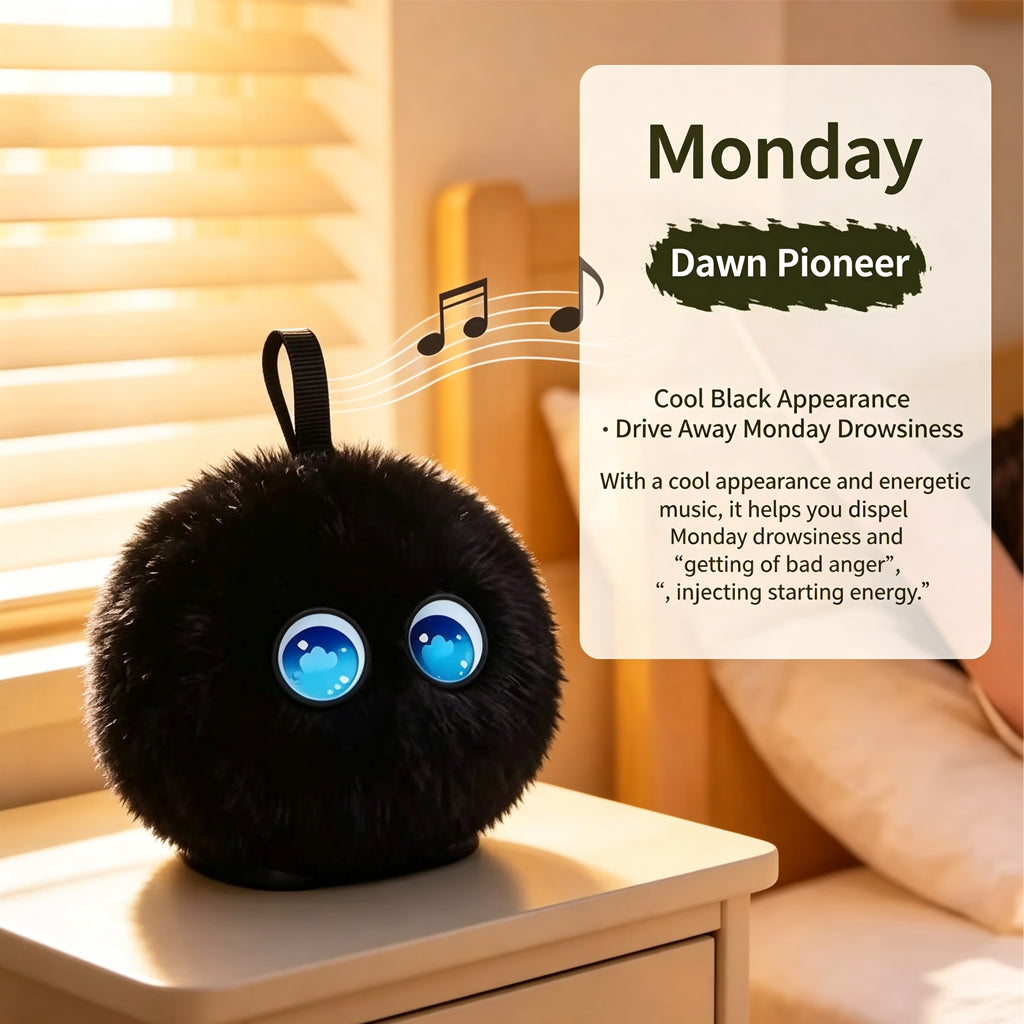 [SG Stock] Smart AI Plush Ball Toy | Multilingual 66+ Languages | Interactive Robotic Companion for Kids | Storyteller, Music & Education Gift