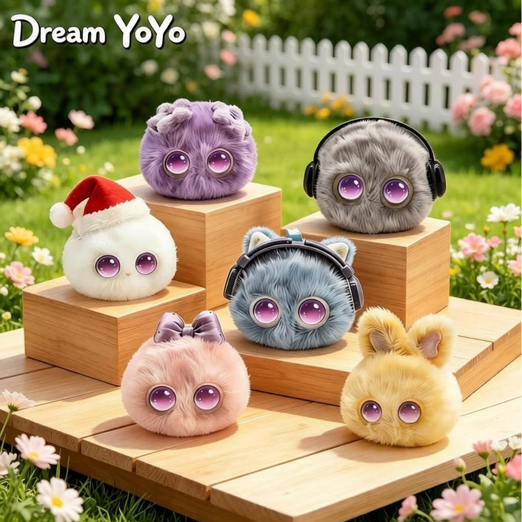 [SG Ready Stock] AI Smart Interactive Plush Companion | Dreamy Series Robot Toy with 200+ Emotional Eyes & Voice Chat